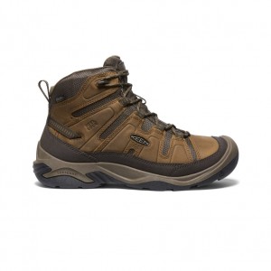 Keen Circadia Waterproof Férfi Munkabakancs Barna | MND2154LV