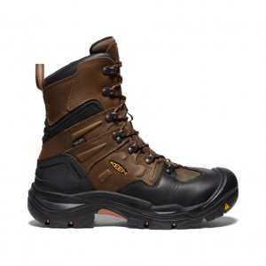 Keen Coburg 8" Waterproof Férfi Munkabakancs Barna | HSD10040QE