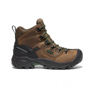 Keen Pittsburgh Energy 6" Waterproof Férfi Munkabakancs Barna | BQG5231GK