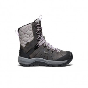 Keen Revel IV High Polar Waterproof Női Hótaposó Szürke Lila | XIS3825BA