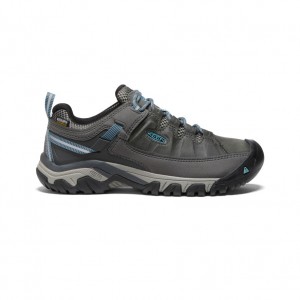 Keen Targhee III Waterproof Női Munkabakancs Szürke Kék | RWO2687KO