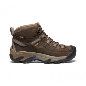 Keen Targhee II Waterproof Mid Női Munkabakancs Barna Fekete Szürke | UBK138GB