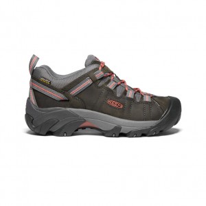 Keen Targhee II Waterproof Női Munkabakancs Barna Korall | GYN2771TI