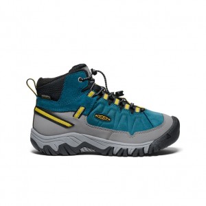 Keen Targhee IV Waterproof Big Gyerek Túrabakancs Kék | IYI4264RD