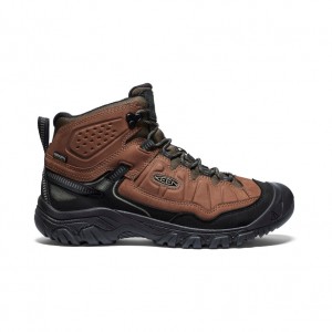 Keen Targhee IV Waterproof Férfi Túrabakancs Barna Fekete | WLD852PN