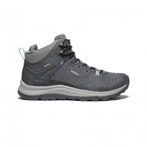 Keen Terradora II Waterproof Női Túrabakancs Szürke | CHM607HV