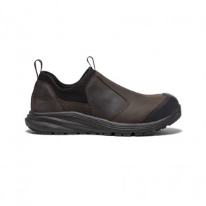 Keen Vista Energy+ Shift ESD Férfi Slip On Cipő Kávé Fekete | CPG465JZ