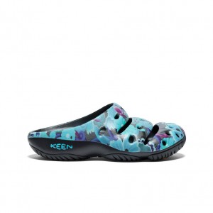 Keen Yogui Arts Clog x Gravityfree Férfi Papucs Kék | SAR541PF