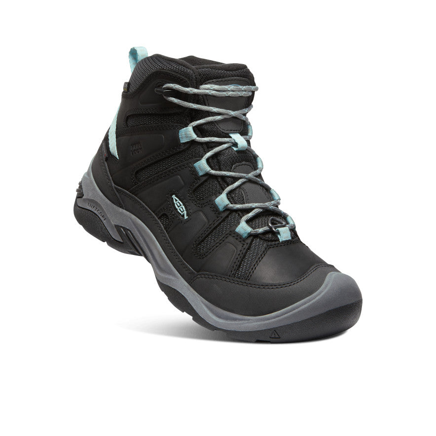 Keen Circadia Polar Waterproof Női Munkabakancs Fekete Kék | DHX9780VQ