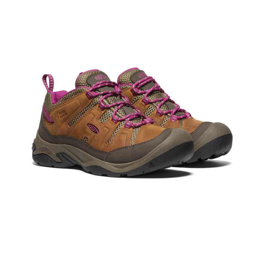 Keen Circadia Vent Női Munkacipő Barna Lila | XAB6355RR