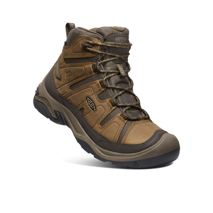 Keen Circadia Waterproof Férfi Munkabakancs Barna | MND2154LV