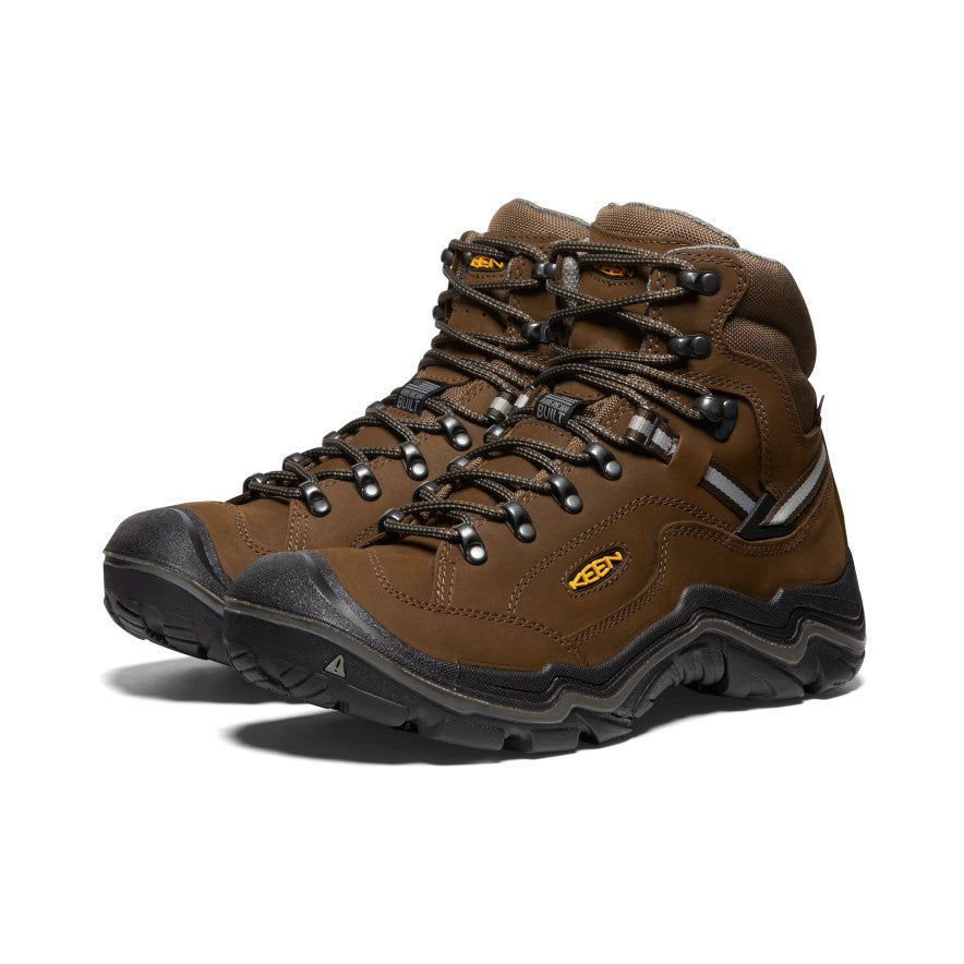 Keen Durand II Waterproof Wide Férfi Munkabakancs Barna | RXY10083KR