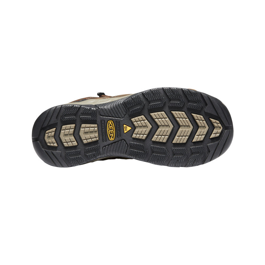 Keen Flint II Waterproof Női Munkabakancs Barna Sötétpiros | OYC6655EH