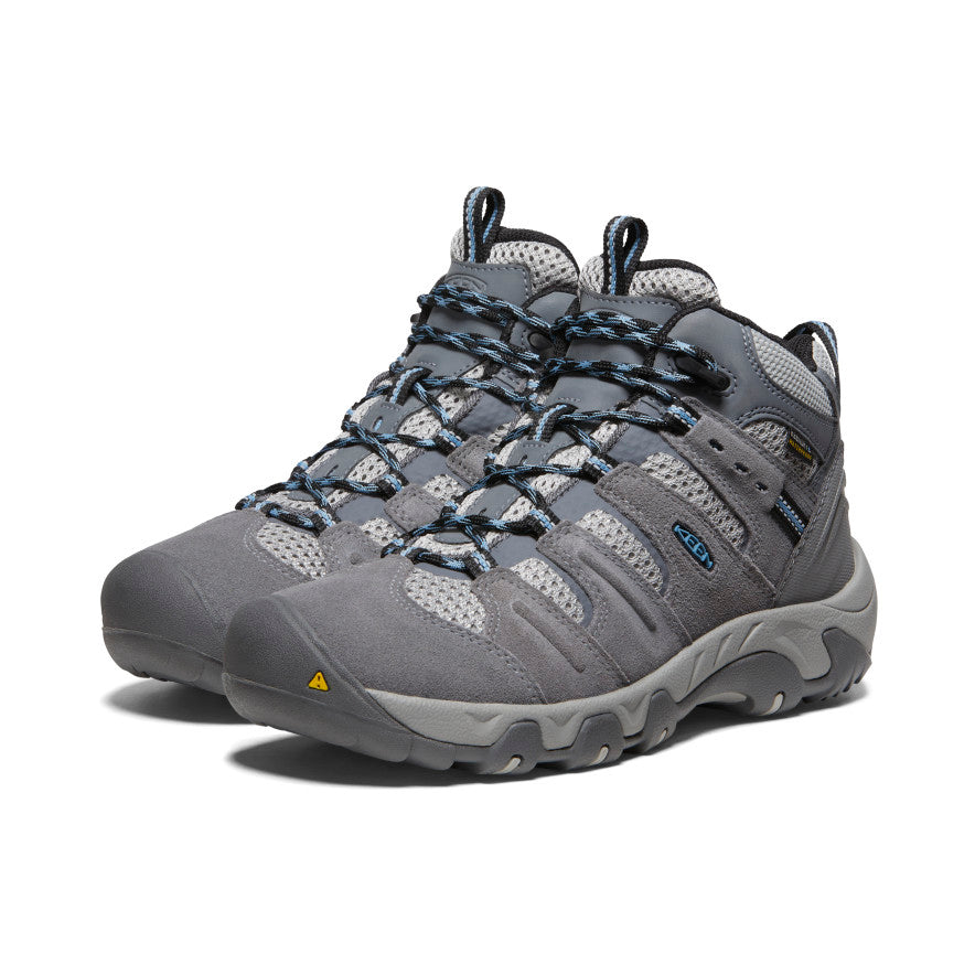 Keen Headout Waterproof Női Túrabakancs Szürke Kék | GTS4019KV