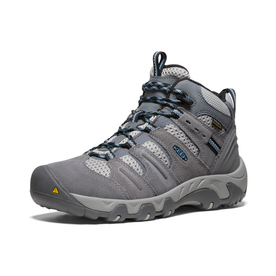 Keen Headout Waterproof Női Túrabakancs Szürke Kék | GTS4019KV