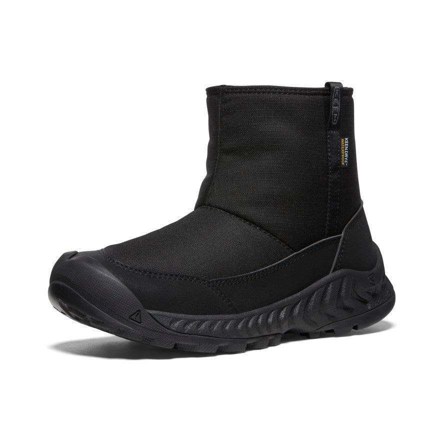 Keen Hood NXIS Pull-On Női Vízálló Bakancs Fekete | ZWL1193EB