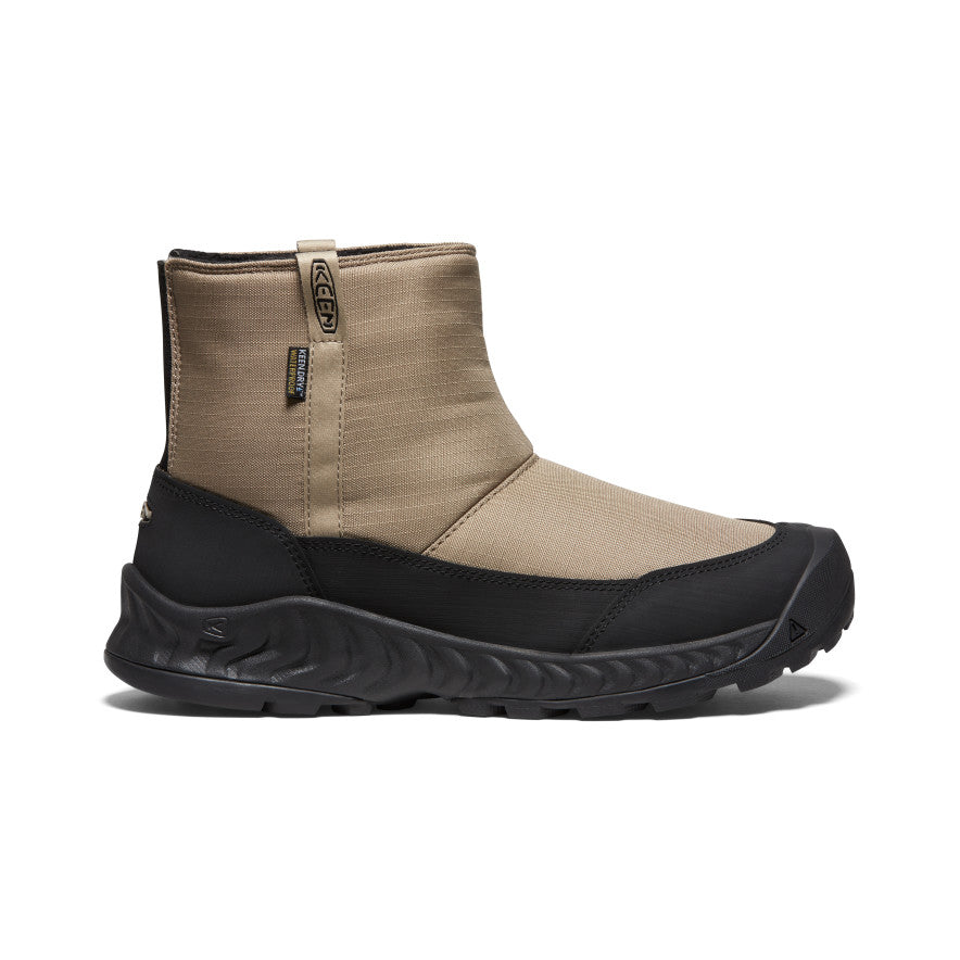 Keen Hood NXIS Waterproof Winter Pull-On Férfi Hótaposó Bézs Fekete | REW9640FQ