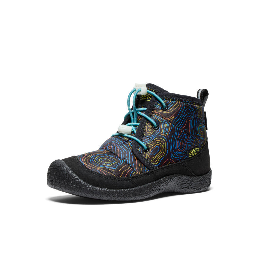 Keen Howser II Waterproof Big Gyerek Chukka Bakancs Fekete | OIQ4232EK