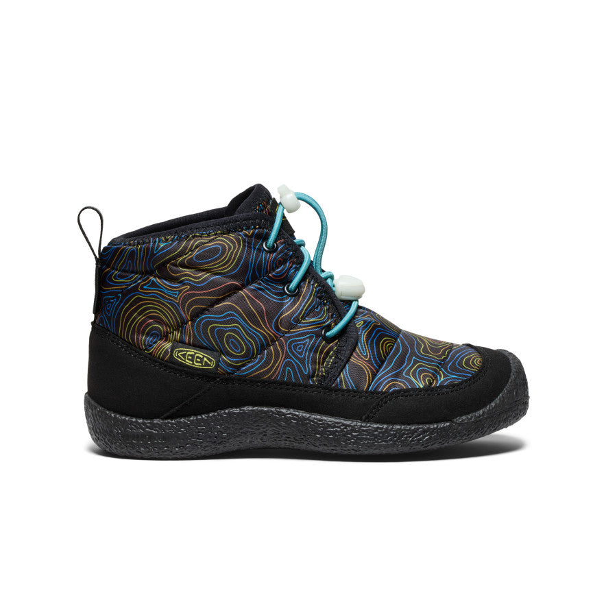 Keen Howser II Waterproof Big Gyerek Chukka Bakancs Fekete | OIQ4232EK