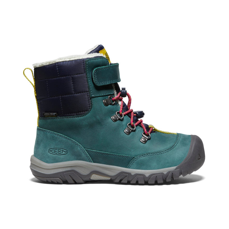 Keen Kanibou Waterproof Winter Big Gyerek Hótaposó Mélykék | CAS10045PJ