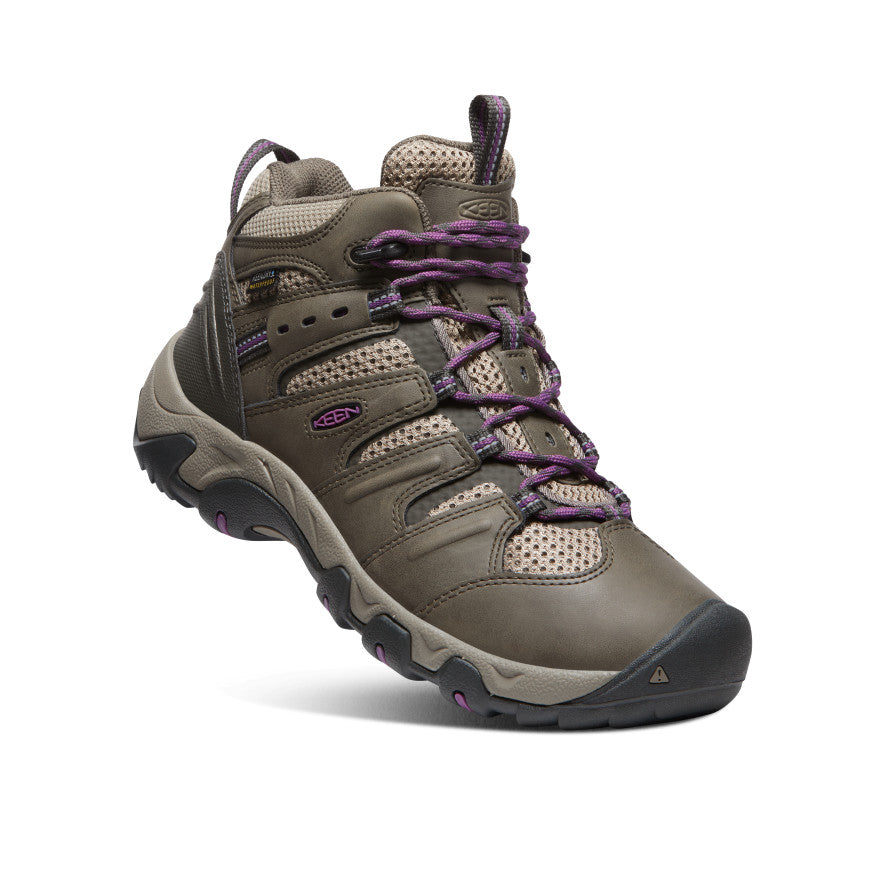 Keen Koven Waterproof Női Munkabakancs Zöld Lila | NOT3796BE