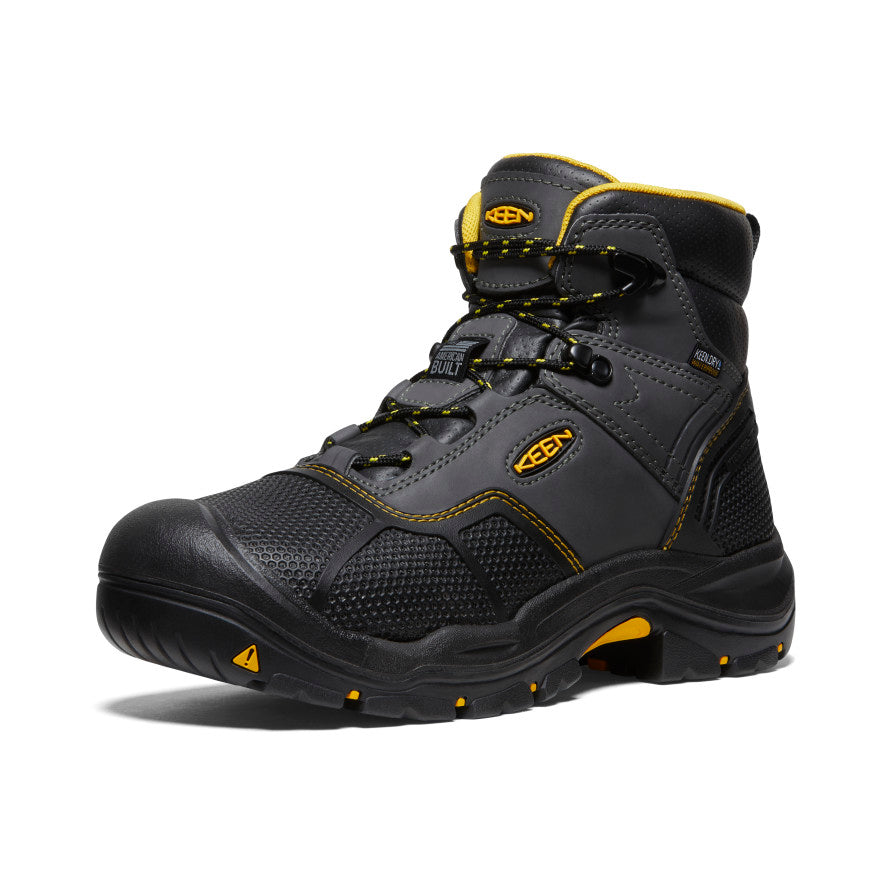 Keen Logandale Waterproof Férfi Munkabakancs Fekete | IUT6960JU