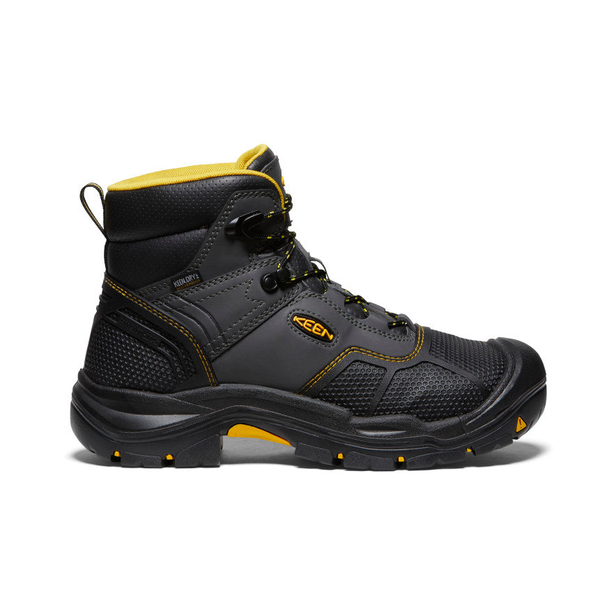 Keen Logandale Waterproof Férfi Munkabakancs Fekete | IUT6960JU