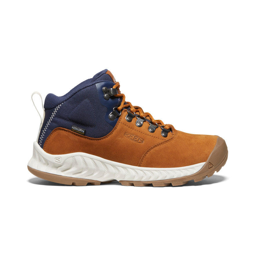 Keen NXIS Explorer Waterproof Női Munkabakancs Barna Kék | AQP7345UA