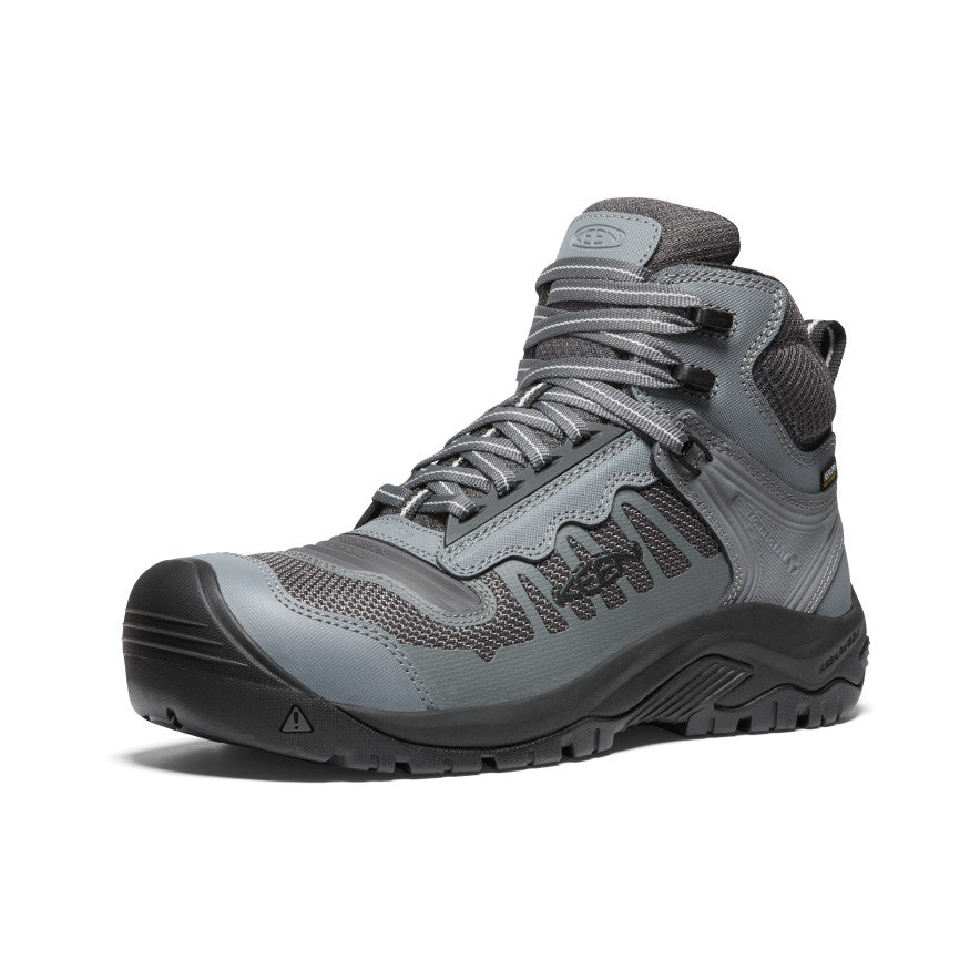 Keen Reno Mid Waterproof Férfi Munkabakancs Szürke Fekete | YPY2992PW