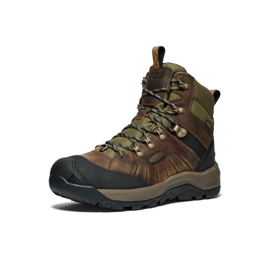 Keen Revel IV Polar Waterproof Férfi Munkabakancs Zöld Narancssárga | YGI5151JX