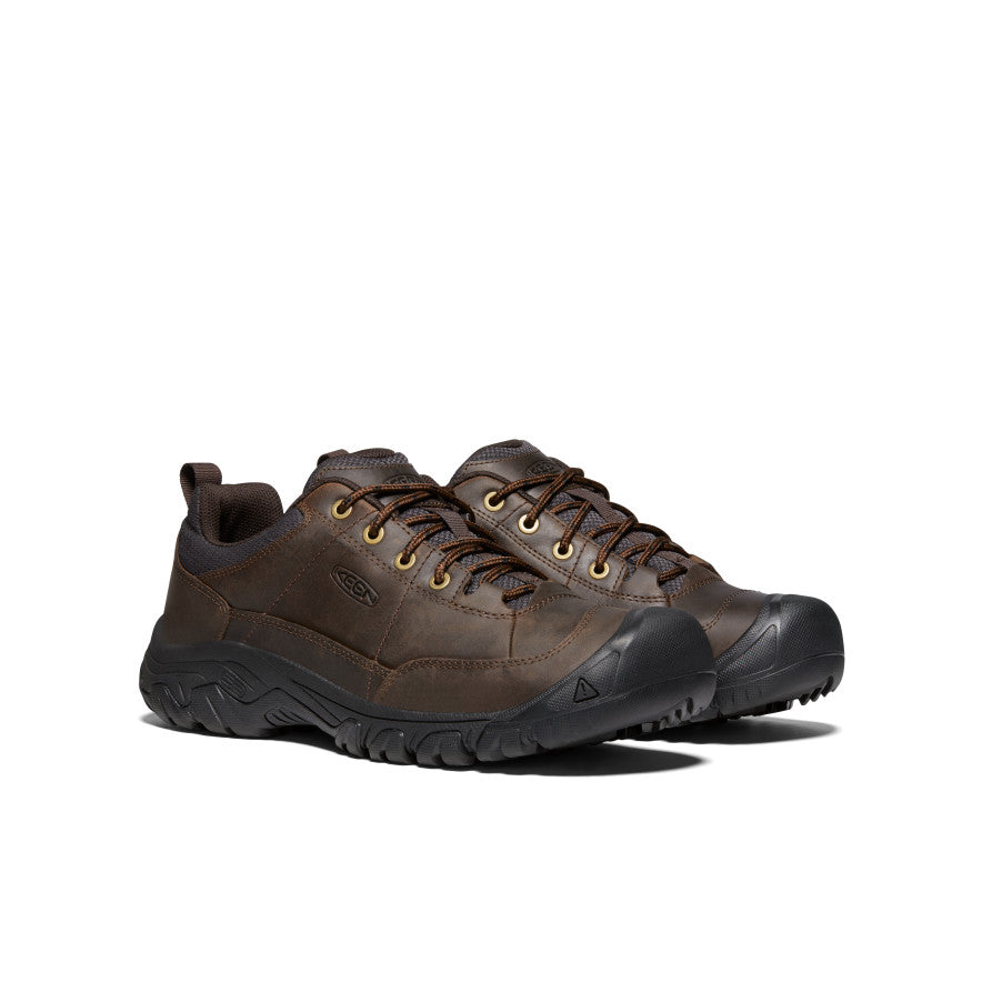 Keen Targhee III Oxford Wide Férfi Munkacipő Sötétbarna | NCT5864XA