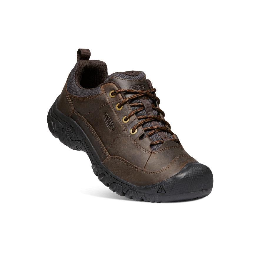 Keen Targhee III Oxford Wide Férfi Munkacipő Sötétbarna | NCT5864XA