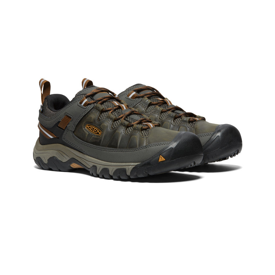 Keen Targhee III Waterproof Férfi Munkacipő Fekete Olivazöld Barna | JBP2980JY