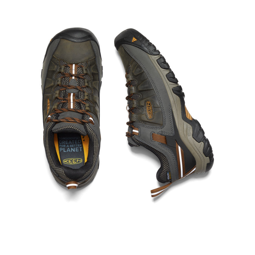 Keen Targhee III Waterproof Férfi Munkacipő Fekete Olivazöld Barna | JBP2980JY