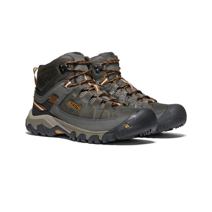 Keen Targhee III Waterproof Mid Férfi Túrabakancs Fekete Olivazöld Barna | UYO627DW