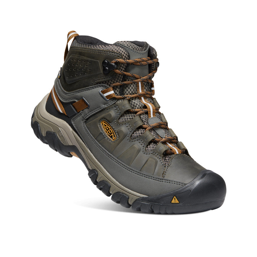 Keen Targhee III Waterproof Mid Férfi Túrabakancs Fekete Olivazöld Barna | UYO627DW