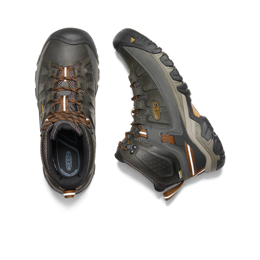 Keen Targhee III Waterproof Mid Férfi Túrabakancs Fekete Olivazöld Barna | UYO627DW