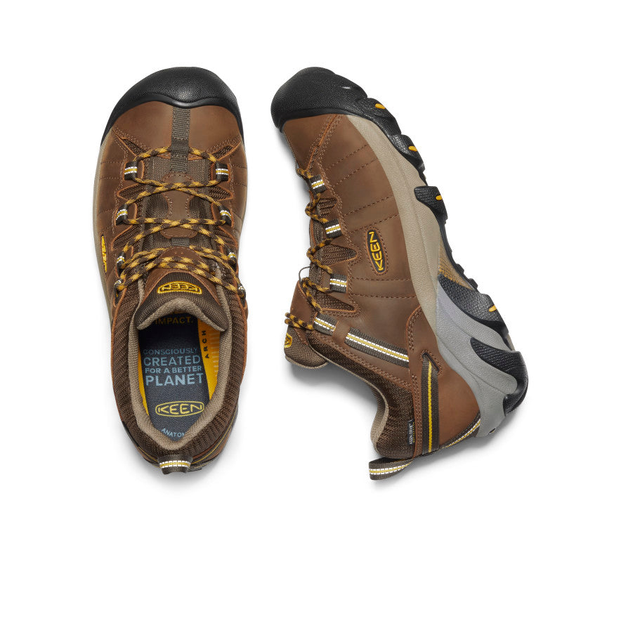 Keen Targhee II Waterproof Férfi Túracipő Barna Sárga | QHV4948AD