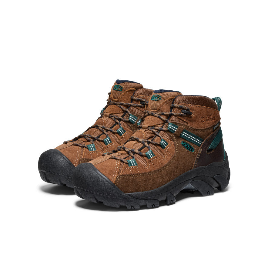 Keen Targhee II Waterproof x Leave No Trace Női Túrabakancs Sötétbarna | QIA4558TF