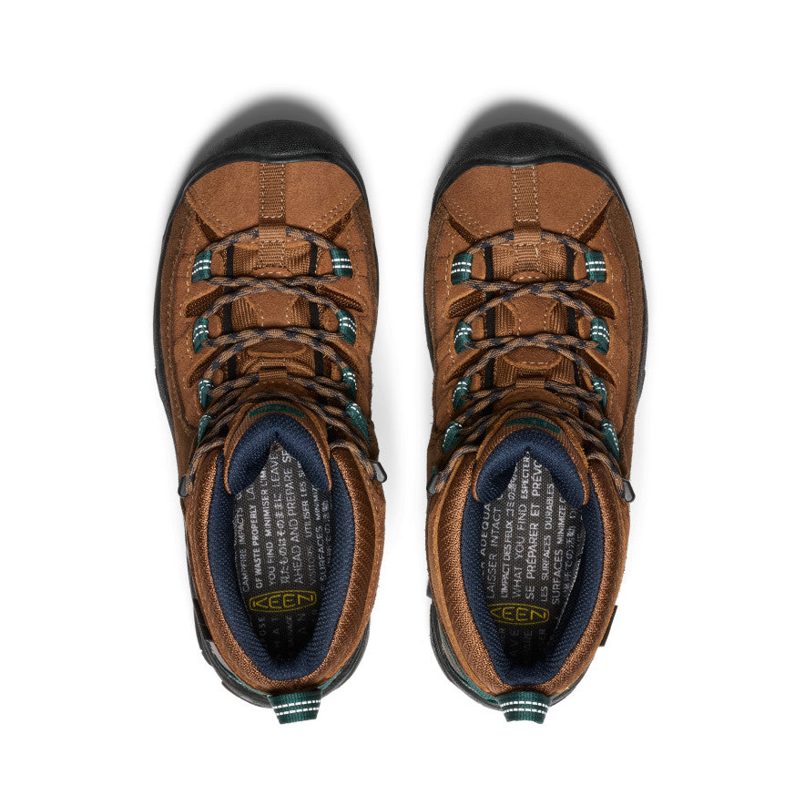 Keen Targhee II Waterproof x Leave No Trace Női Túrabakancs Sötétbarna | QIA4558TF