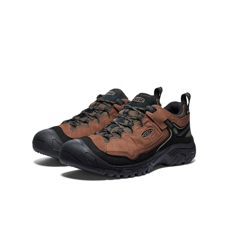 Keen Targhee IV Waterproof Férfi Túracipő Barna Fekete | UQK6477WR