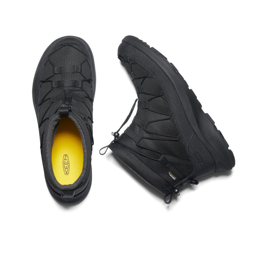 Keen Uneek SNK Waterproof Férfi Chukka Bakancs Fekete | EJW5475RG