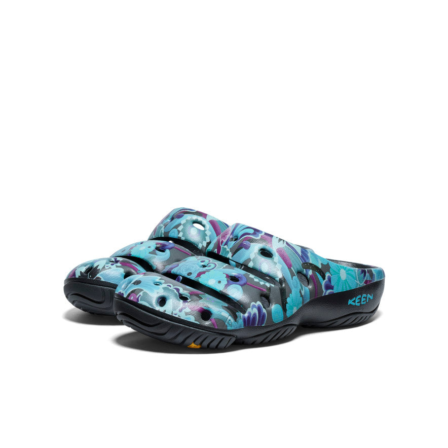 Keen Yogui Arts Clog x Gravityfree Férfi Papucs Kék | SAR541PF