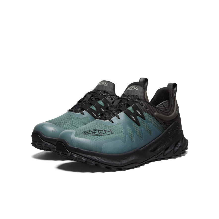 Keen Zionic Waterproof Férfi Túracipő Zöld Fekete | PAU6779AU